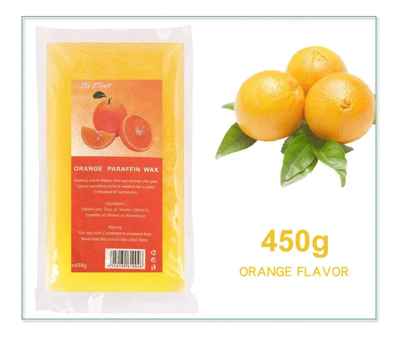 450g/200g Lavender Moisturizing Hands And Feet Mask Peel Off SPA Care Paraffin 1/3Pcs Paraffin Nourishing Hands Restores Gloss