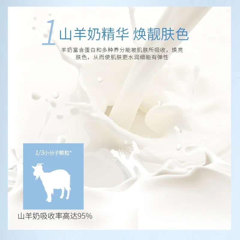 10pcs Goat Milk Neck Mask Collagen Firming Anti-Wrinkle Whitening Anti-aging Nech Masks Moisturizing Beauty Necks Skin Care