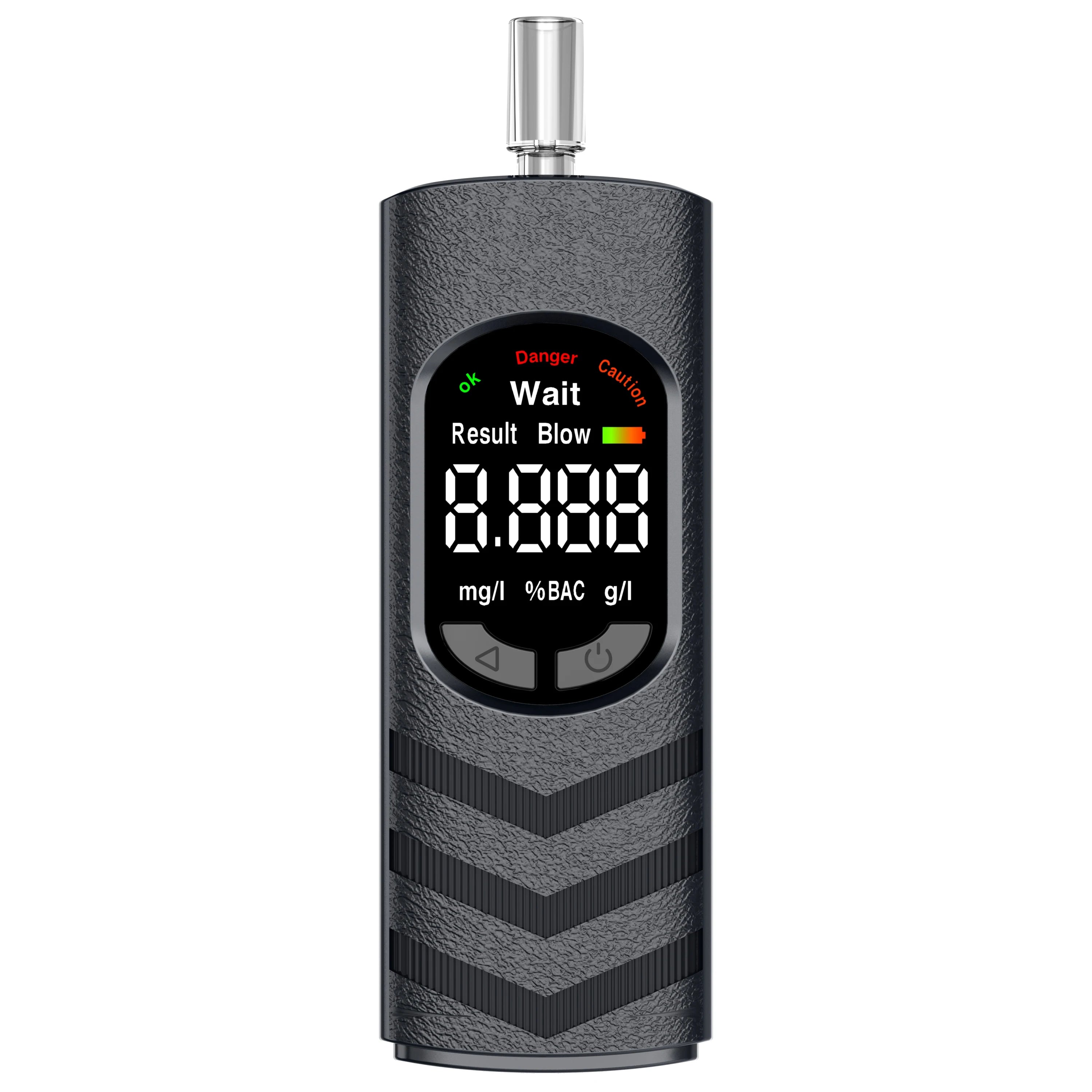 Digital Alcohol Tester Professional Alcohol Detector Breathalyzer Police Alcotester LCD Display Drunk Driving Test for Home
