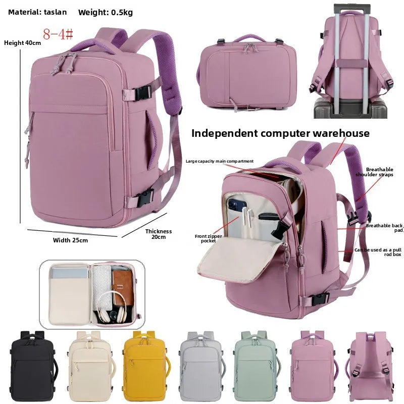 Travel Backpack 40x20x30 Airline Approved Easyjet Large Capacity Lightweight Short Distance Business Travel Computer Backpack
