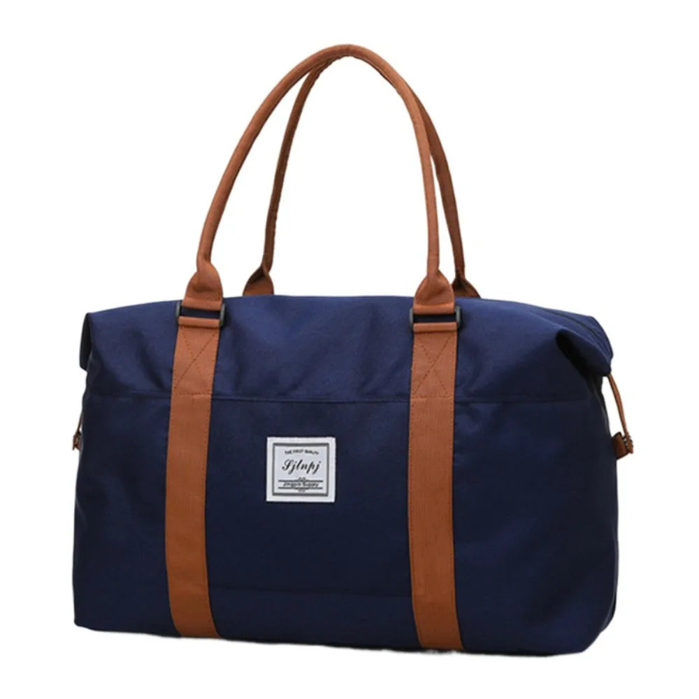 Premium Large Capacity Travel Bag Carry-On Dry Wet Separated Commute Handbag Waterproof Adjustable Gym Bag Women