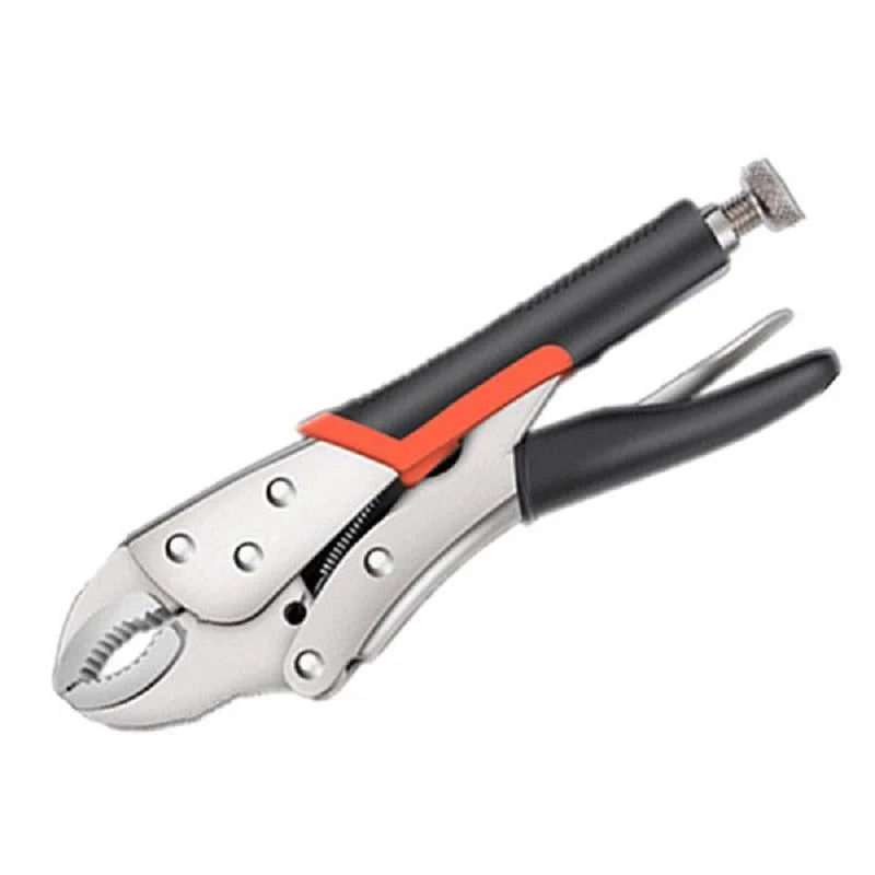 5inch Multi-function Locking Pliers Curved Jaw Straight Long Nose Welding Tools Pliers Set for Home Repair And Maintenance