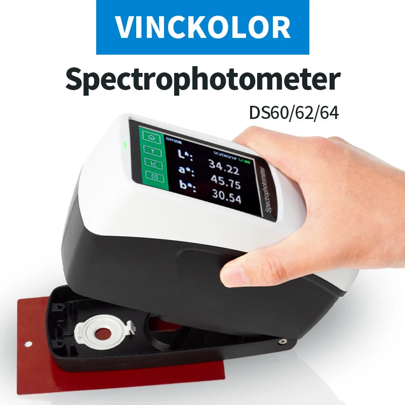 CHNSpec DS60 Series Portable Spectrophotometer Colorimeter for Paints, Coatings, Printing, Textiles and Color Measurement