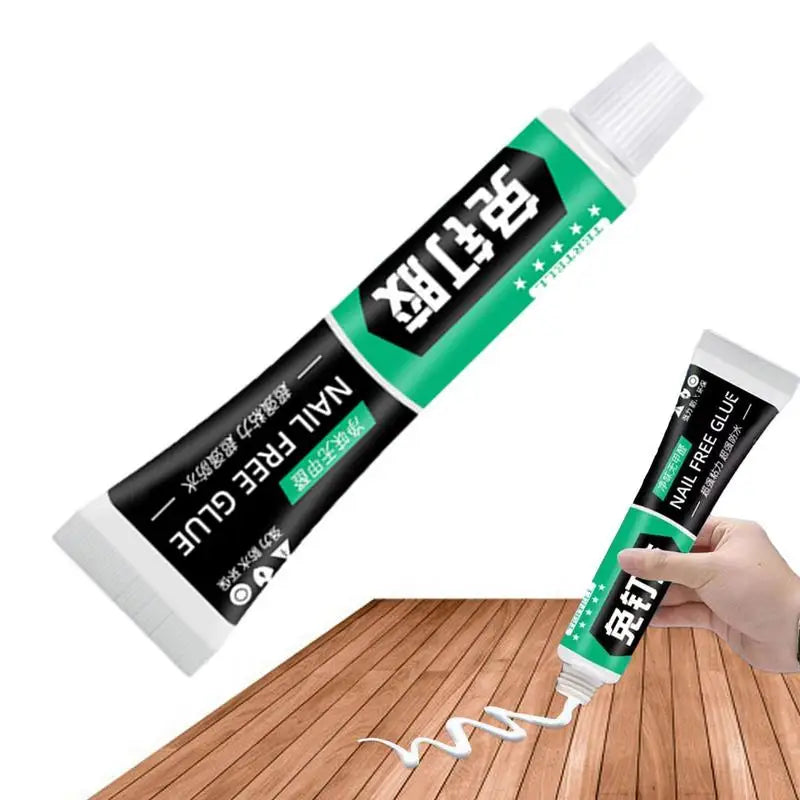 No More Nails Invisible White Instant Grab Adhesive Glue Multifunctional And Universal Super Glue For Paper Ceramic Metal Stone