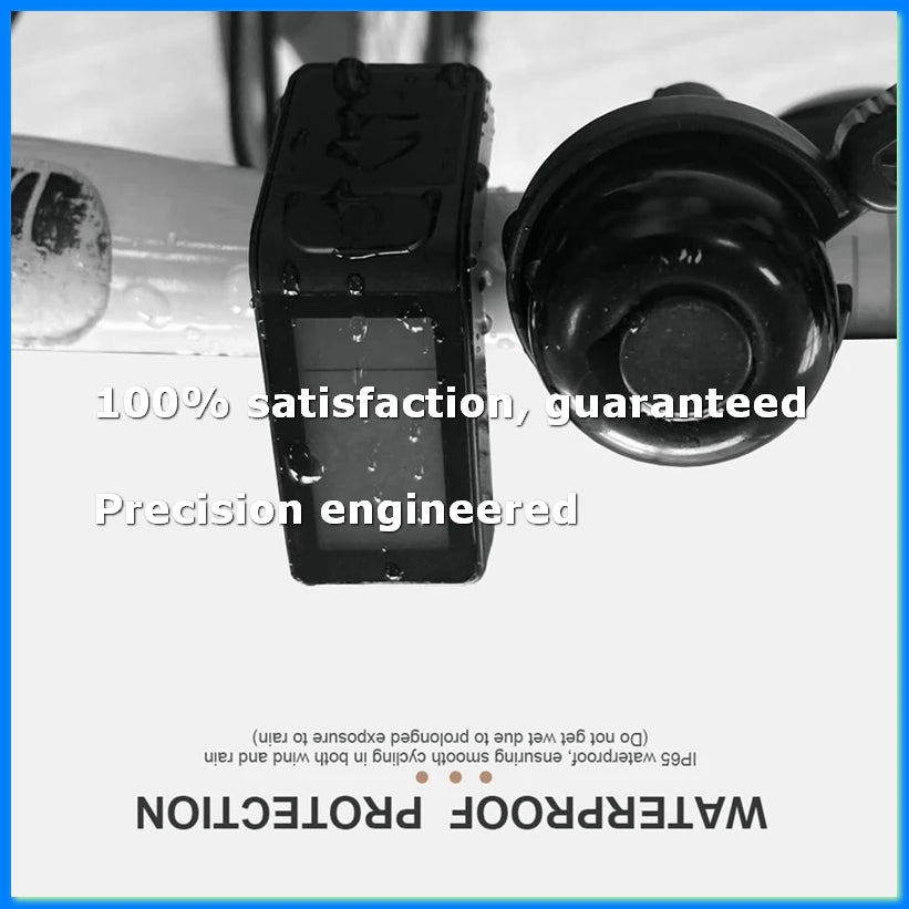 Ebike LCD Display Mini Meter KT-LCD4 Display Waterproof Connector for KT Controller Electric Bicycle Conversion Kit-A07G
