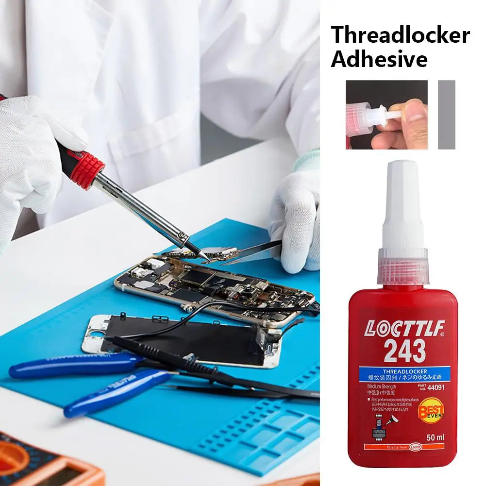 Screw Glue Anti Loosening Fastening Anaerobic Glue Corrosion-Resistant And High-Temperature Resistant Thread Sealing Glue