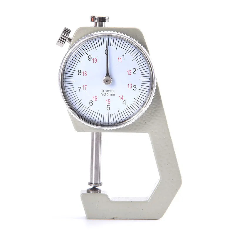 0-10mm/ 0-20mm Dial Thickness Gauge Leather Paper Thickness Meter Tester For Leather Flim Paper Measure Tool Thickness Gauge New