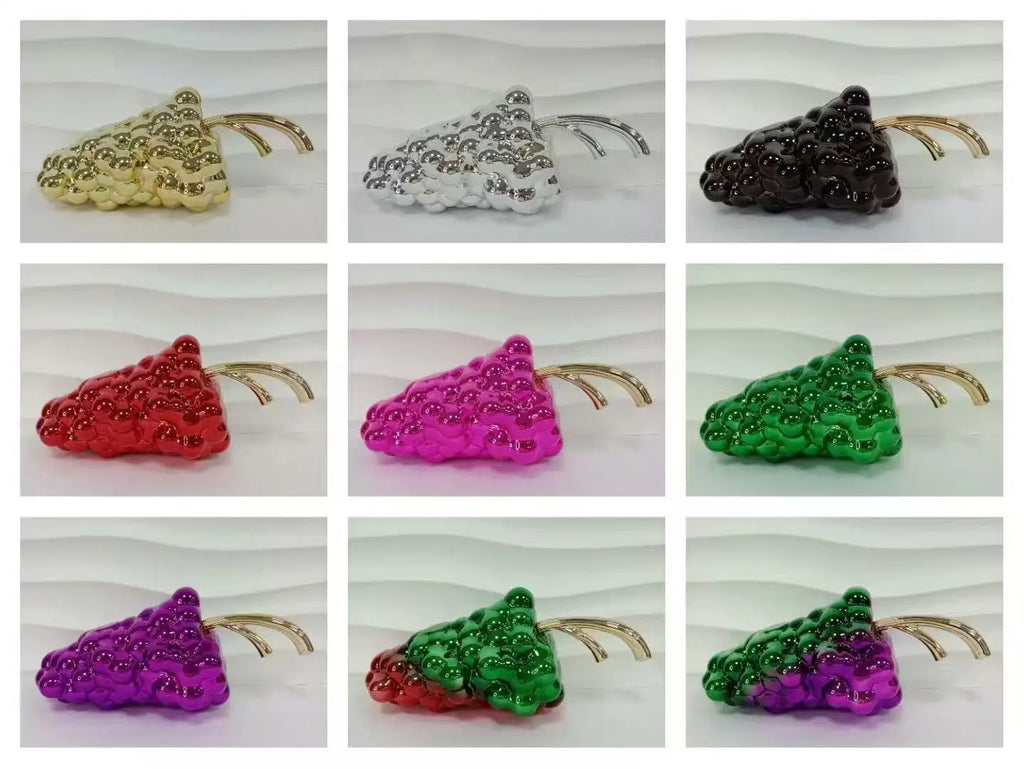 New grape-shaped dinner bag chain grab bag fashion personality celebrity