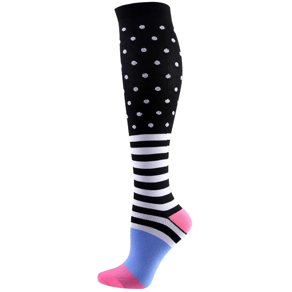 58 Styles Compression Socks Fit For Men Women Nurse Medical Edema Diabetes Varicose Veins Running Hiking Breathable Sports Socks