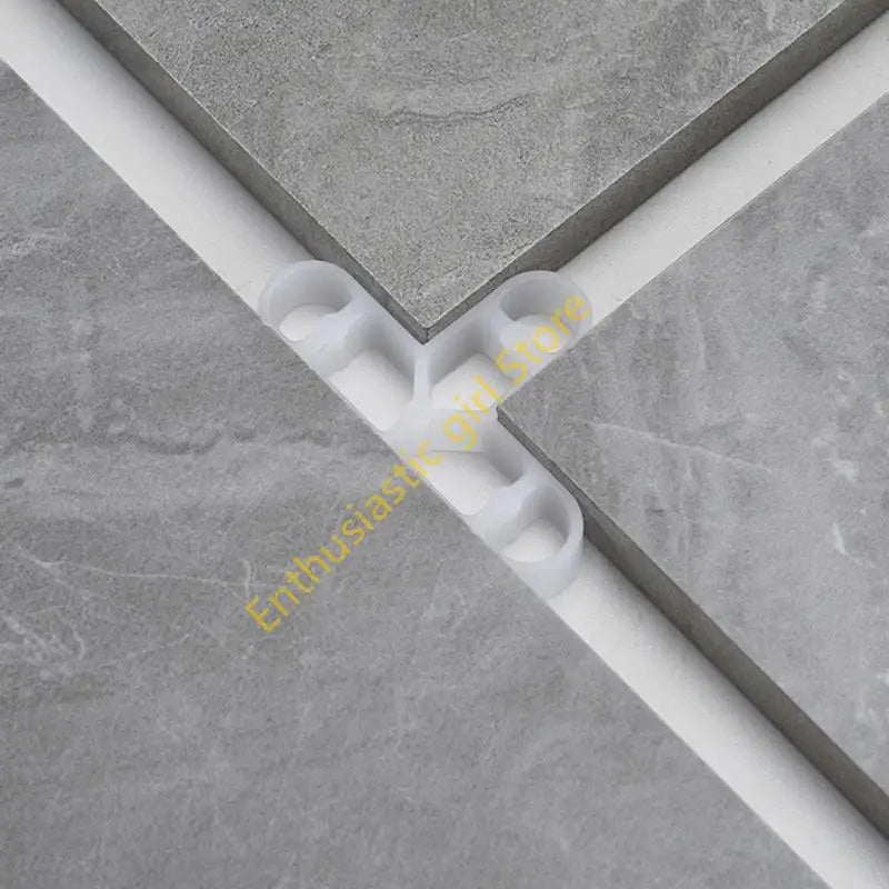 200Pcs Multipurpose 10mm 3/8 Inch Clear Tile Spacers Portable Accessory for Bricklaying and Deck Board Separation RXJB