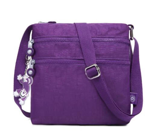 TEGAOTE Girls Shoulder Bag Designer Luxury 2025 Nylon Waterproof Crossbody Side Bags for Women Messenger Purse Flap Bolsa