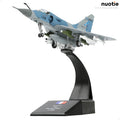 NUOTIE 1/100 Mirage 2000C-5F 2-EB French Air Force 3rd Stork Squadron Diecast Model with Bracket for Adult Collection & Gift