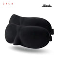 pl 3D Slep Mask Blindfold Sleeping Aid Soft Memory Foam Eye Mask for Sleeping Travel Blockout Light Slaapmasker Eye Cover
