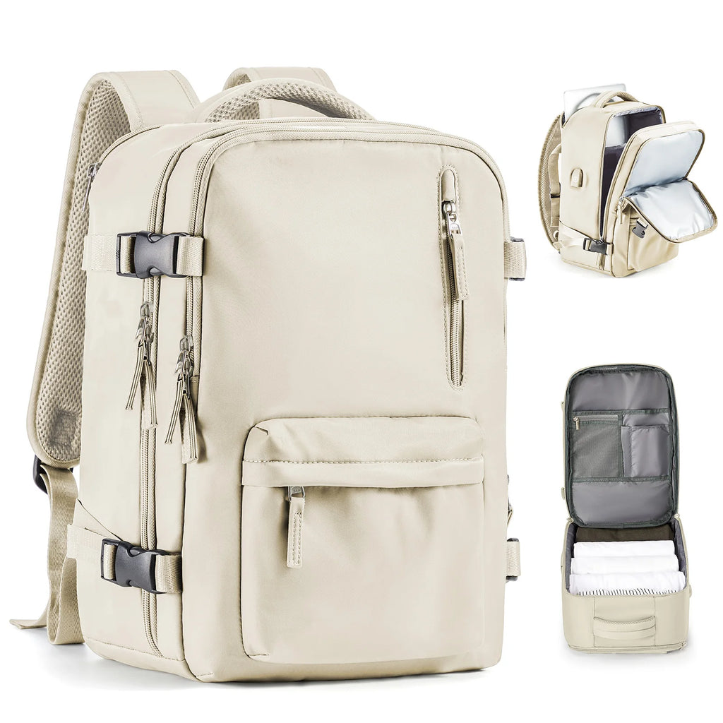 Travel Backpack Cabin Bag, Ryanair Backpack 40x30x20 Carry-Ons, Men Women 15.6 inch Laptop Backpack, Casual Trekking Backpack