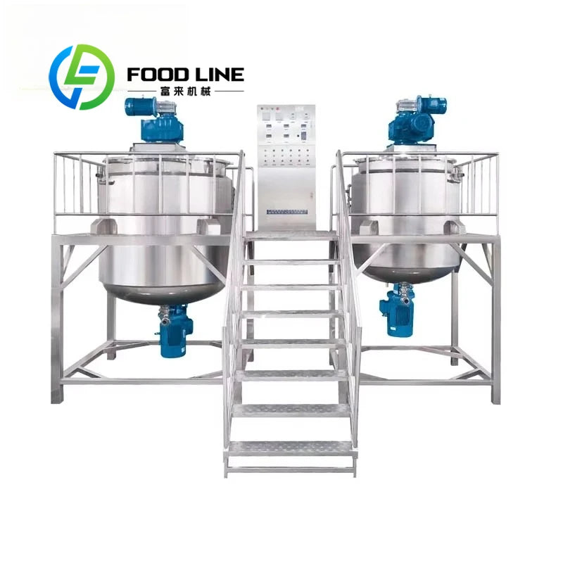 Liquid Detergent Shampoo Liquid Hand Soap Making Machine customize