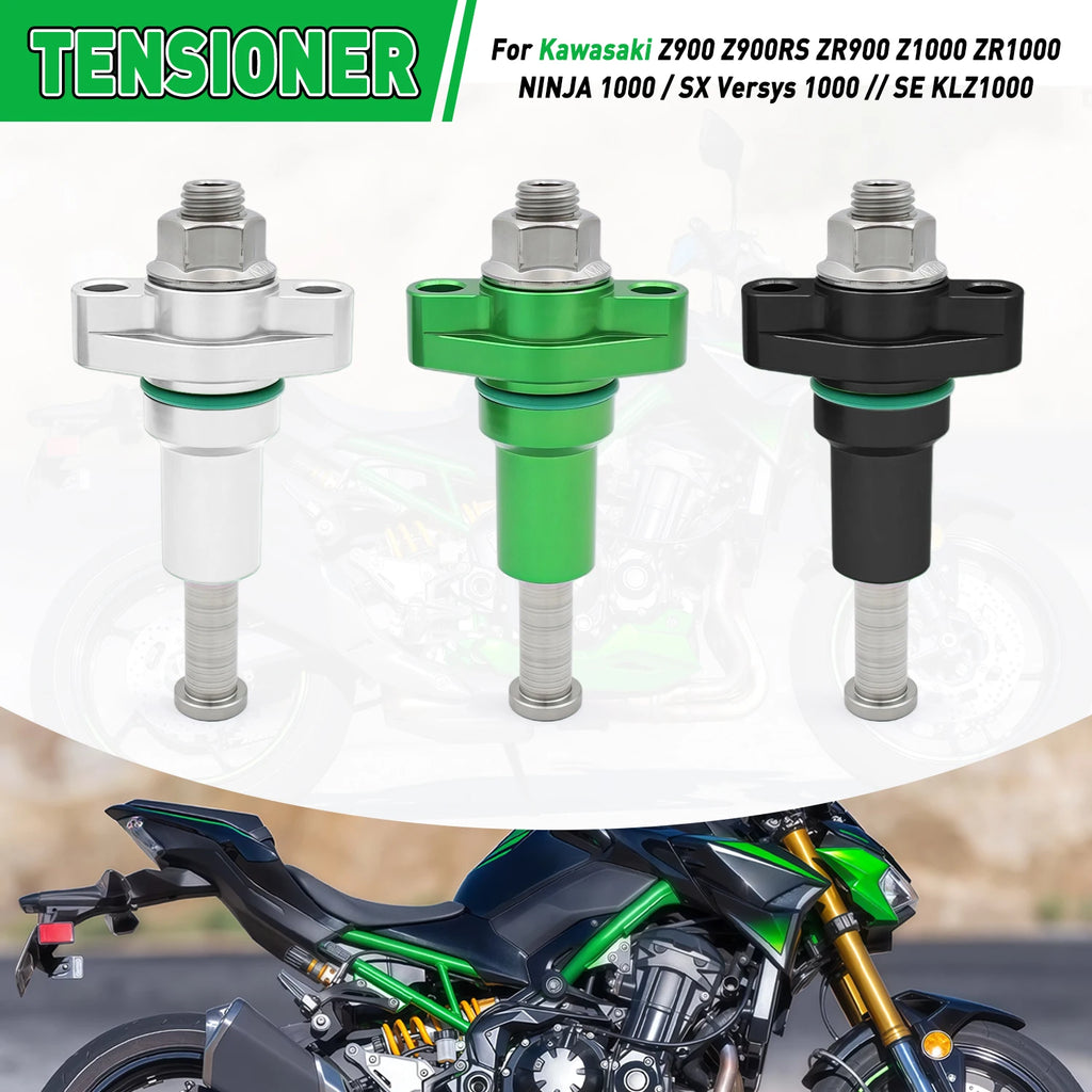 For Kawasaki Z900RS ZR900 Z1000 ZR1000 Ninja 1000SX ZX1000 Versys KLZ1000 Accessories Moto Manual Cam Chain Tensioner Assy