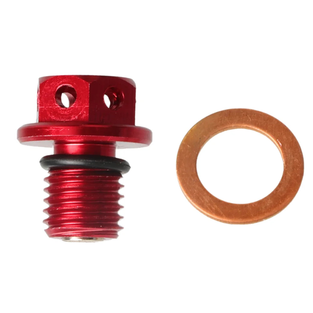 M12x1.5 Magnetic Oil Drain Bolt Plug For Lifan YX Zongshen Loncin Pit Dirt Bike 50cc 90cc 110 125cc 140cc 150cc 160cc Motorcycle