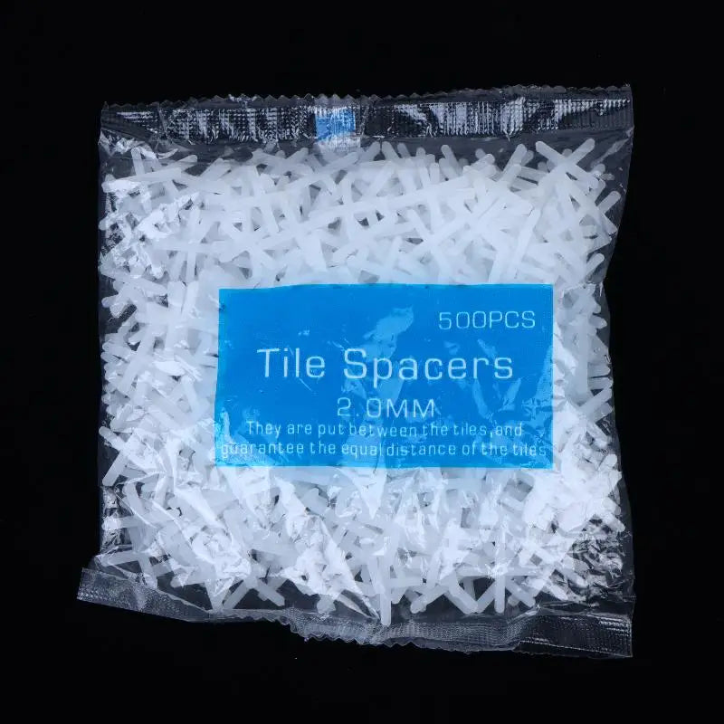 1/1.5/2/2.5/3mm Tile Leveling Clip Set 1Bag Cross Spacers Floor Wall Construction Tile Positioning Installation Supply