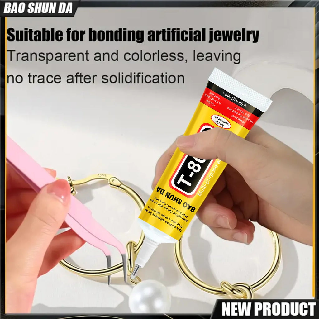 T8000 Clear Glue, Phone Repair, Craft Jewelry, Fiber, Electronic Component, Contact Adhesive, T-8000 Sealant, Clear Phone Adhesi
