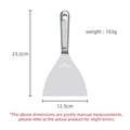 Dough Scraper Pizza Shovel Stainless Steel Cooking Spatula Dough Cutter Pancake Steak Bbq Baking