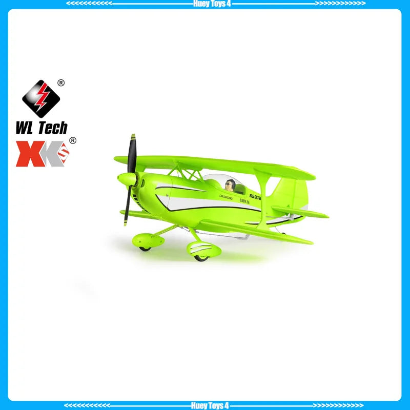 New Wltoys A310 Four Way Biplane 3d/6g Beech D17s Biplane High Simulation Brushless Rc Realistic Toy Gift