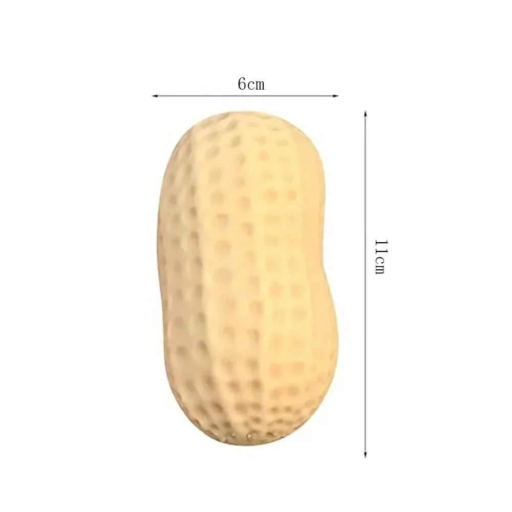 ！Peanut Stress Ball Crunchy Squeeze Ball Squishy Toy Buttery-Soft Feel Fidget Toy Asmr Sensory Anti Stress Relief Toy For Adults