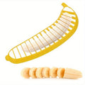 1pc,Fruit Slicer - Reusable Banana,and Egg Slicer - Washable Kitchen Gadget for Dorm Essentials and Kitchen Tools