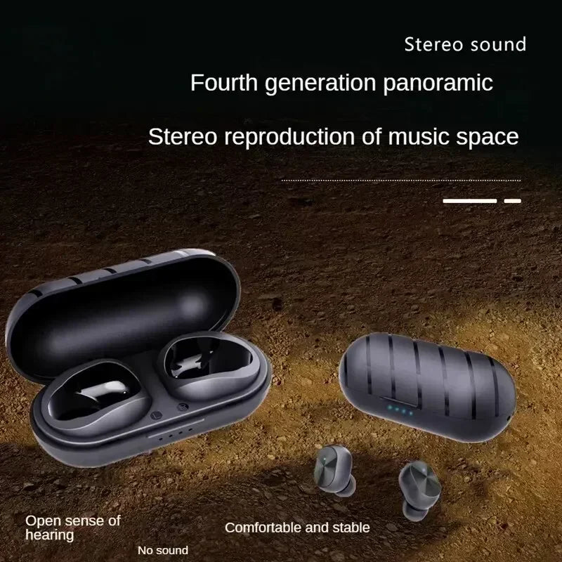 TWS Wireless Earbuds Fone Bluetooth Earphones Premium Bluetooth Headphones Feature Memory Foam Cushions for Ultimate Comfort