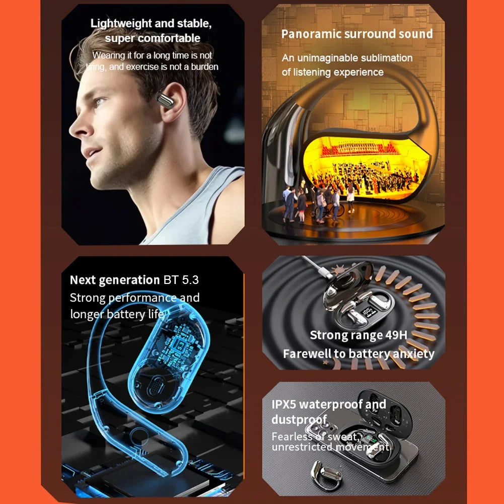 AI Translation Earbuds Bluetooth 5.4 Noise Cancelling 144 Languages Real Time Instant Translator 3-in-1 Smart Headset