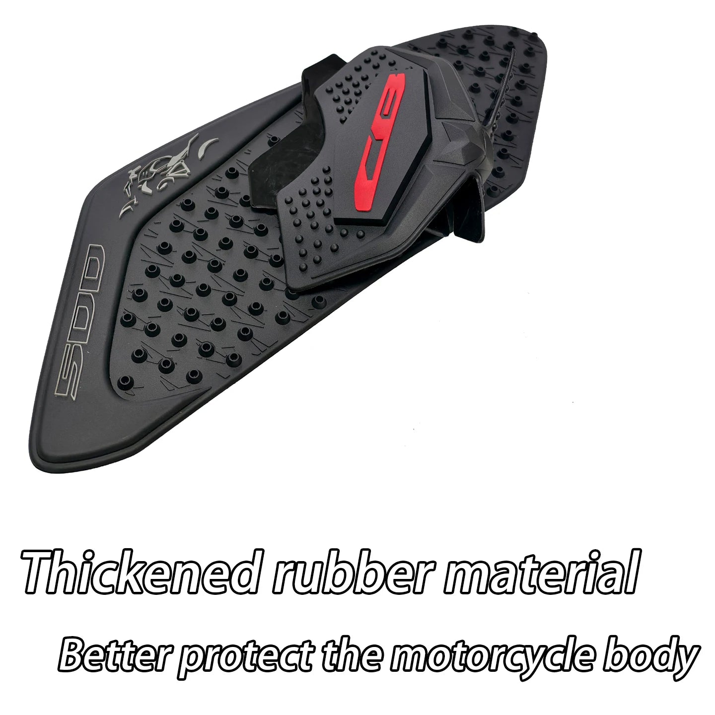 Suitable for Honda CB500F CBR500R 2012-2018 Motorcycle Sticker Tank Anti-Slip Pad Rubber Heat-Resistant Side Sticker Accessories