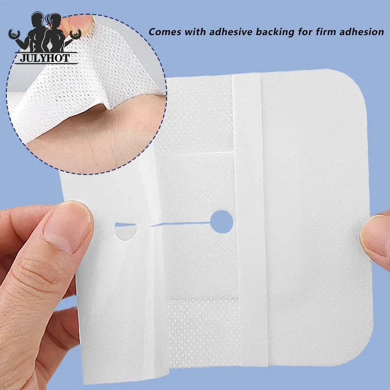 5/10Pcs Drainage Tube Sterile Applicator Peritoneal Dialysis Catheter Bile Duct Nephrostomy Gastric Tube With Hole Sticker Fixed