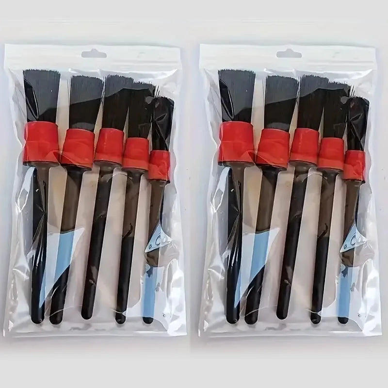 Detailing Brush Set Car Brushes Car Detailing Brush For Car Cleaning Detailing Brush Dashboard Air Outlet Wheel Brushes