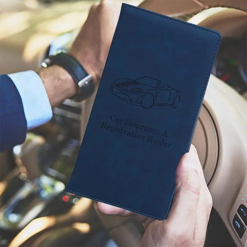 Car Registration And Insurance Holder,Car Document Holder For Cards License,Vehicle Glove Box Car Organizer For Documents, Cards