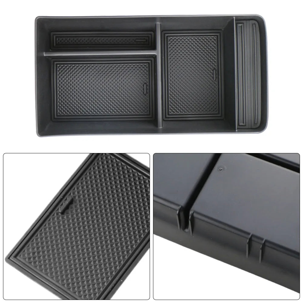 Car Central Armrest Storagebox Console Layer Box for For Volkswagen VW ID3 ID.3 2020 2021 2022 2023 2024 2025 Car Styling
