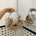 Handbags Wedding Bag Flower printing Women's Beach Crossbody Bag Ladies Chain Bag