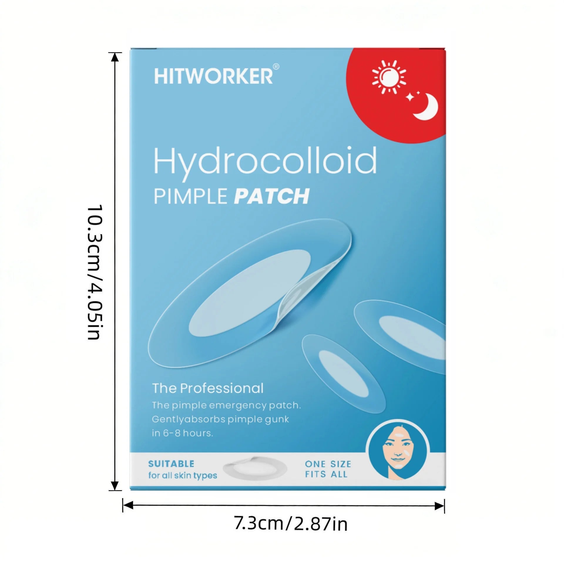 240/400/800pcs Ultra-Thin Invisible Acne Patches, Invisible Pimple Stickers for Face