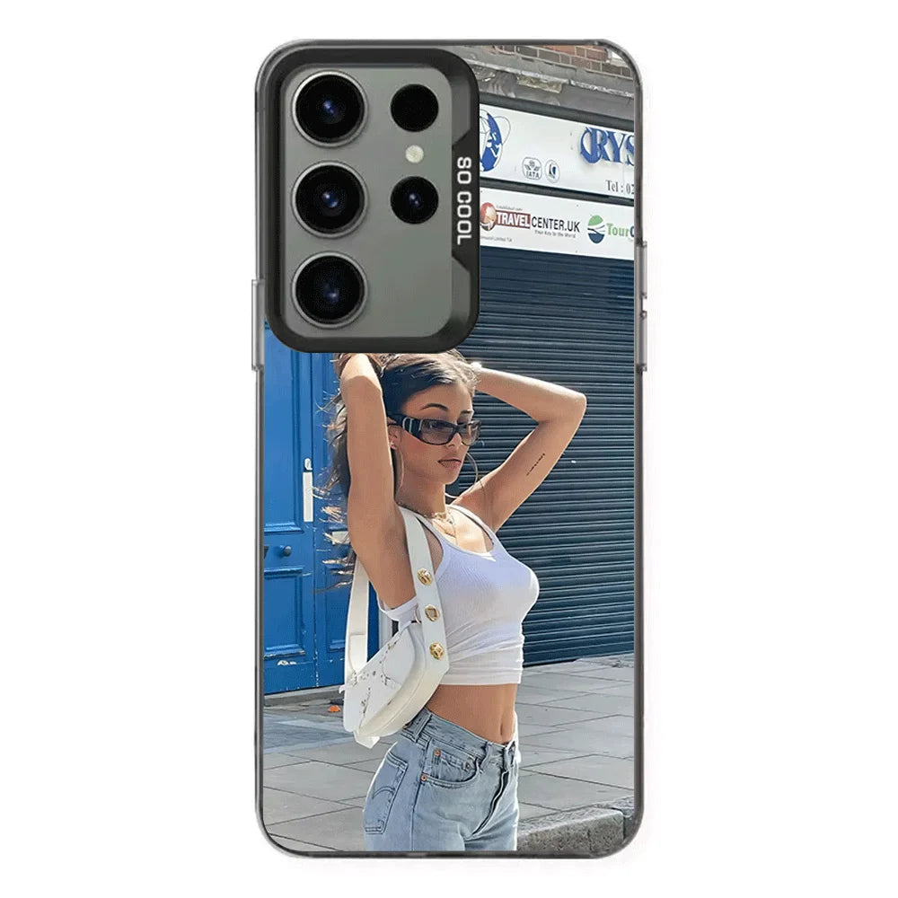 Personalised Customized DIY Electorplated Phone Case For Samsung Galaxy S26 25 24 23 22 21 20 Ultra Plus Edge FE 2022 Back Cover