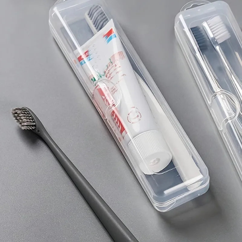 Fragrance-Free Travel Toothbrush Case, Portable  Electric Toothbrush And Toothpaste Container, Breathable Toothbrush Box 21x3cm