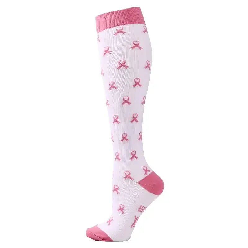 58 Styles Compression Socks for Men and Women Medical Diabetes Varicose Veins Sports Socks for Running Cycling Travel Flight