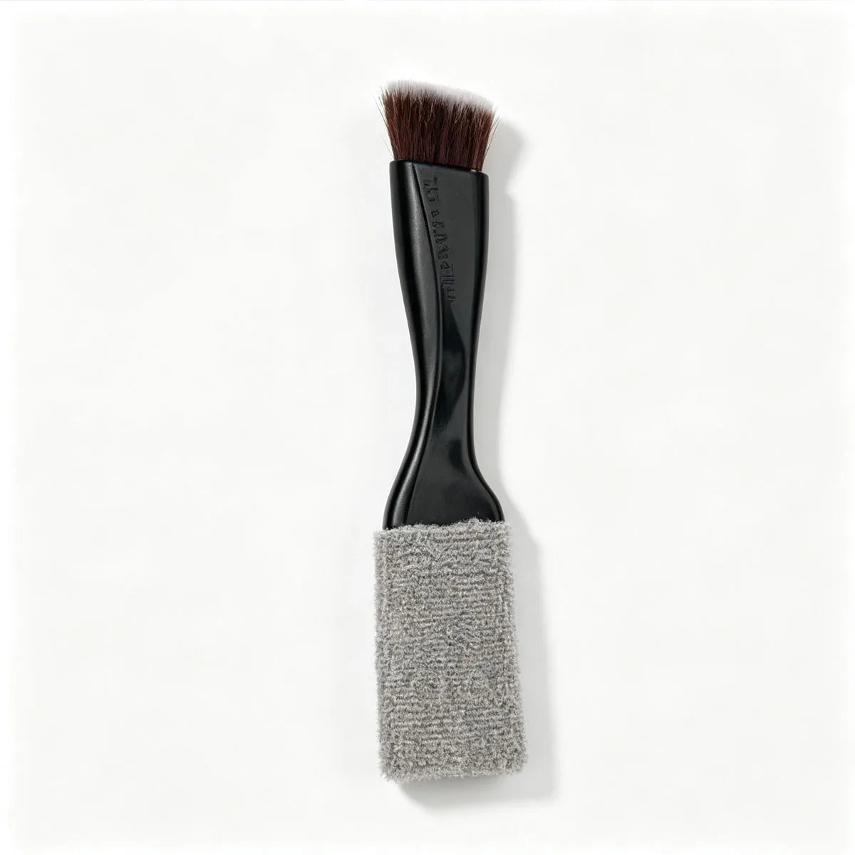 car double head cleaning brush 2 in 1 duster interior detailing soft tool for vents dashboard screen