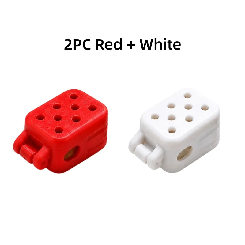 2Pcs Ventilated Electric Toothbrush Head Covers Portable Dustproof Travel Protector Caps Lightweight Case