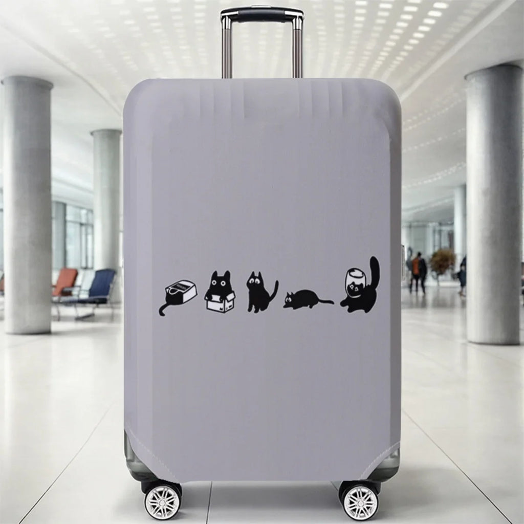Luggage Cover Protector Elastic Waterproof Dustproof For 18-32 Inch Suitcase Travel Accessories