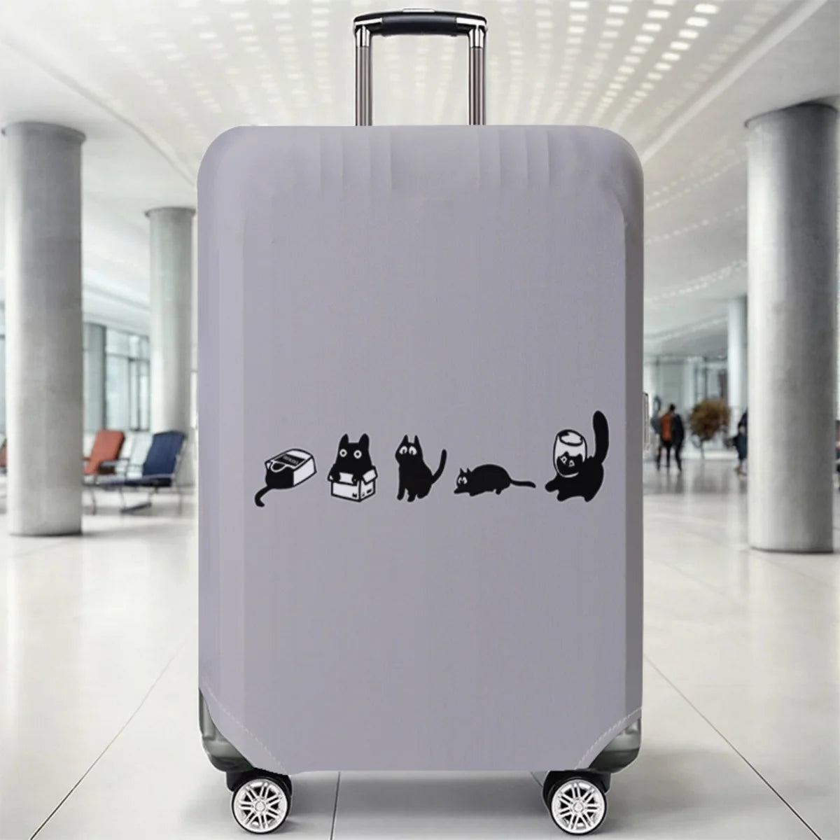 Luggage Cover Protector Elastic Waterproof Dustproof For 18-32 Inch Suitcase Travel Accessories