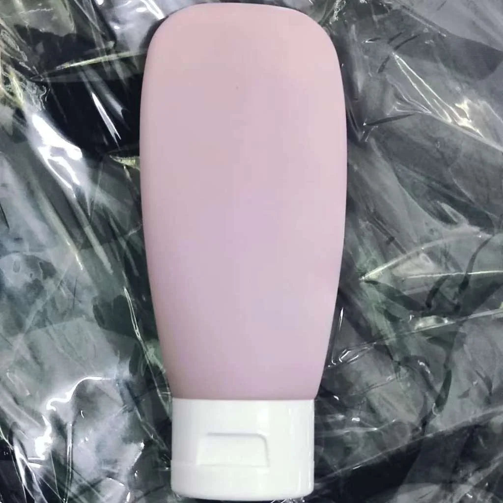 30/60ml Refillable Bottle with Suction Cups Soft Lotion Container Squeeze Tube Empty Bottle Portable Travel Shampoo Bottle