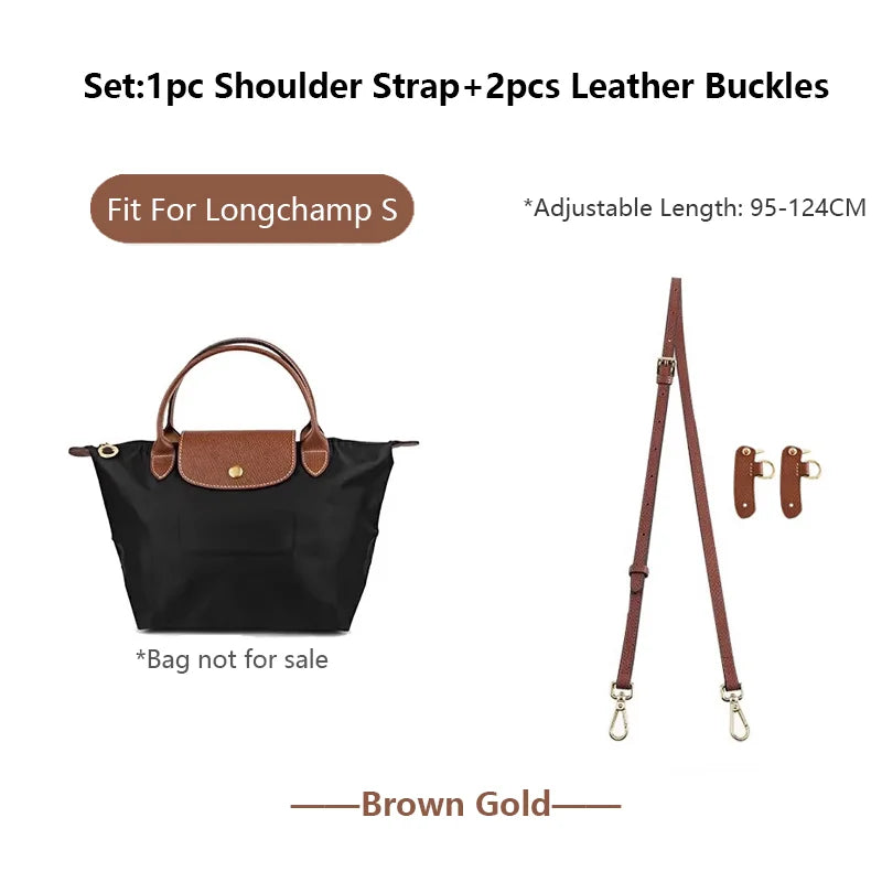 Bag Shoulder Strap For Longchamp S Short Handle Bag Crossbody Bag Strap Adjustable Bag Belt Durable Bag Replacement Accessories
