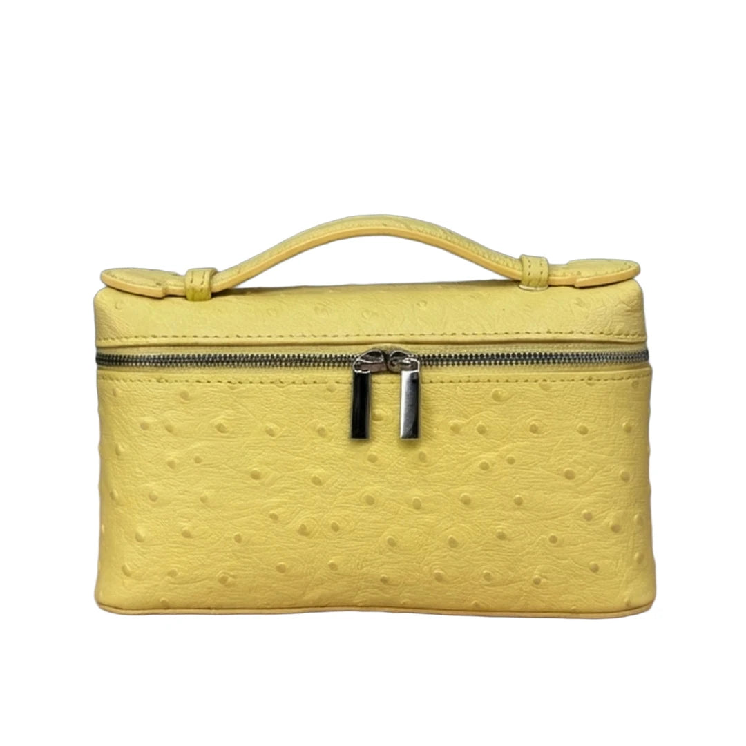 Mendy Women's Bag Ostrich Small Bag Cow Leather Shoulder Bags Crossbody Handbags Clutch Bag Luxury Bags Designers New In handbag