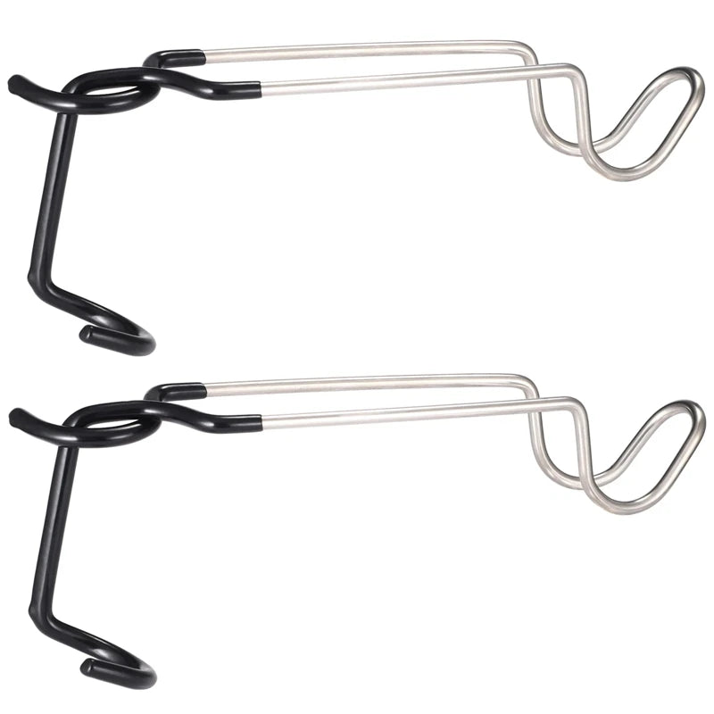 1/2 Pcs Stainless Steel Lantern Stand Hook Camping Tent Pole Hook Lantern Holder Hanger Clips for Camping Light Hooks, Grill