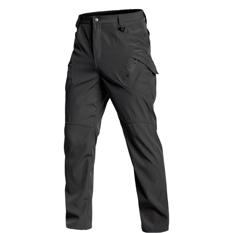 Men's Tactical Hiking Pants Spring Autumn Wear-Resistant Multiple Pockets for Camping Fishing Hunting Climbing Trekking
