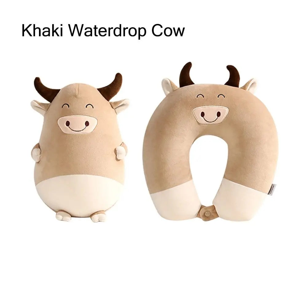 Cute Healthcare Cervical Changable Multifunctional Penguin Whale U Shaped Travel Pillow Fluffy Pillows Protection Neck