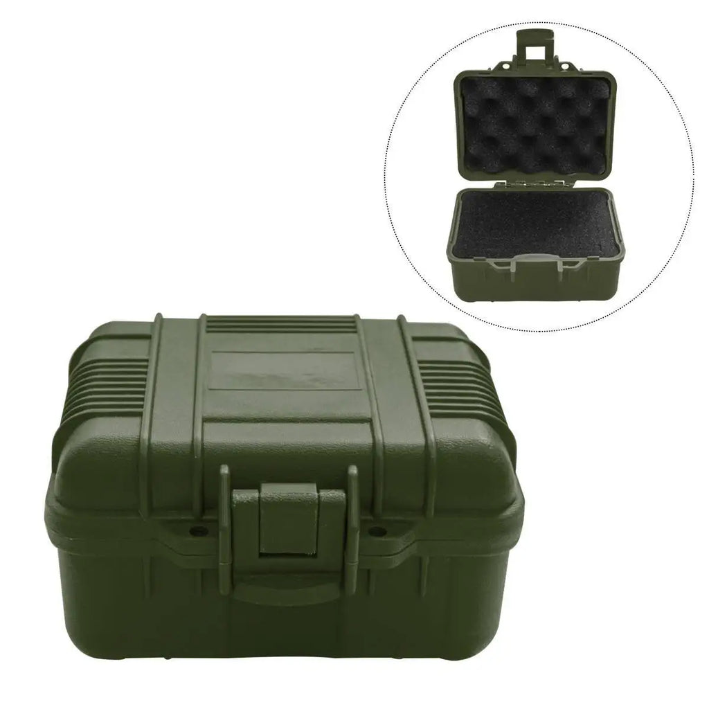 Plastic Box With Anti-shock Foam - Used For Outdoor Storage Of Some Fragile Items, Small Electronic Products Portable Hard Case